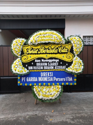 Papan Bunga Duka di Murni